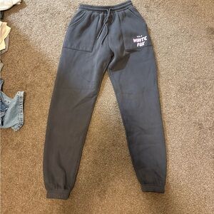 White Fox Boutique Gray Jogger Pants